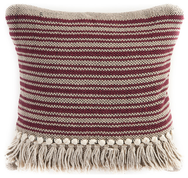 maroon decorative pillows