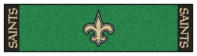 NFL New Orleans Saints Putting NFL Green Runner