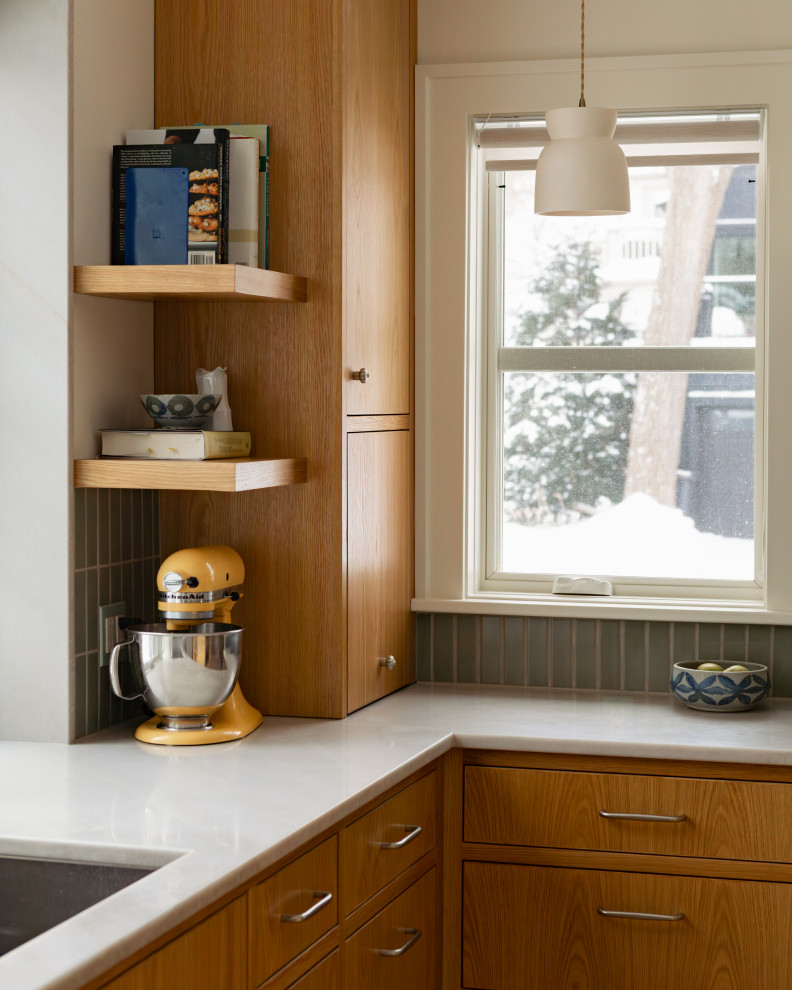 Danish kitchen photo in Minneapolis