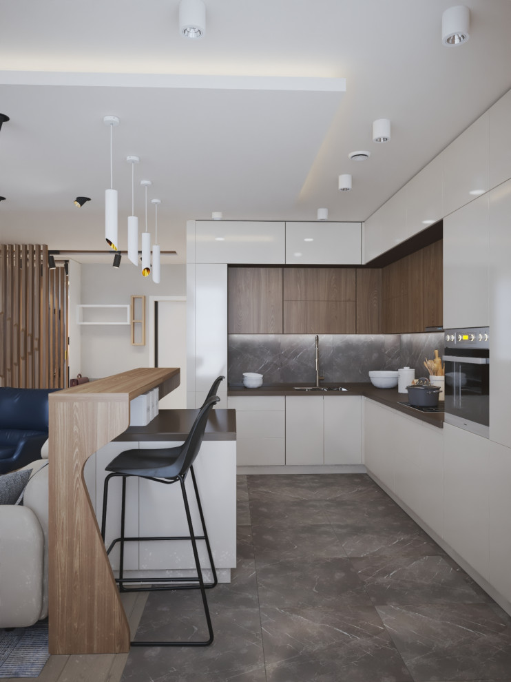 Трехкомнатная квартира №2 / Чебоксары / 2020 год