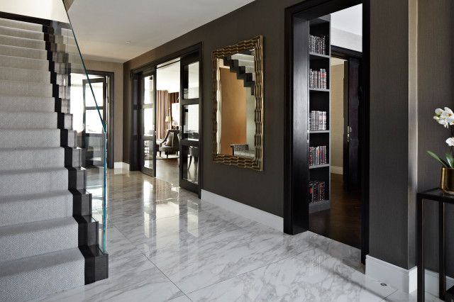 Bridge Lane modern-staircase