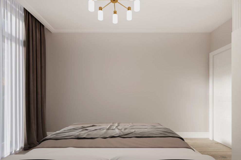 Спальня на стадии реализации