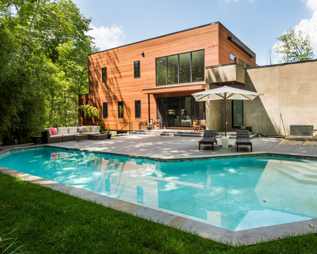 Contemporary Cool (Design + Build) contemporaneo-piscina