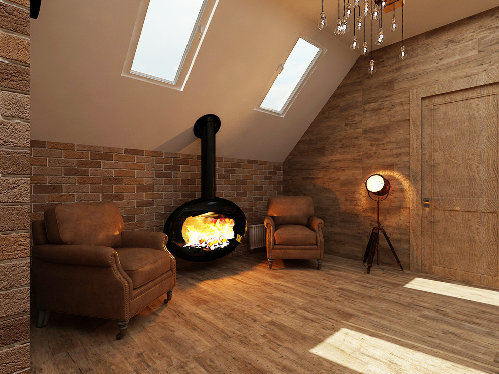 Коттедж в стиле лофт