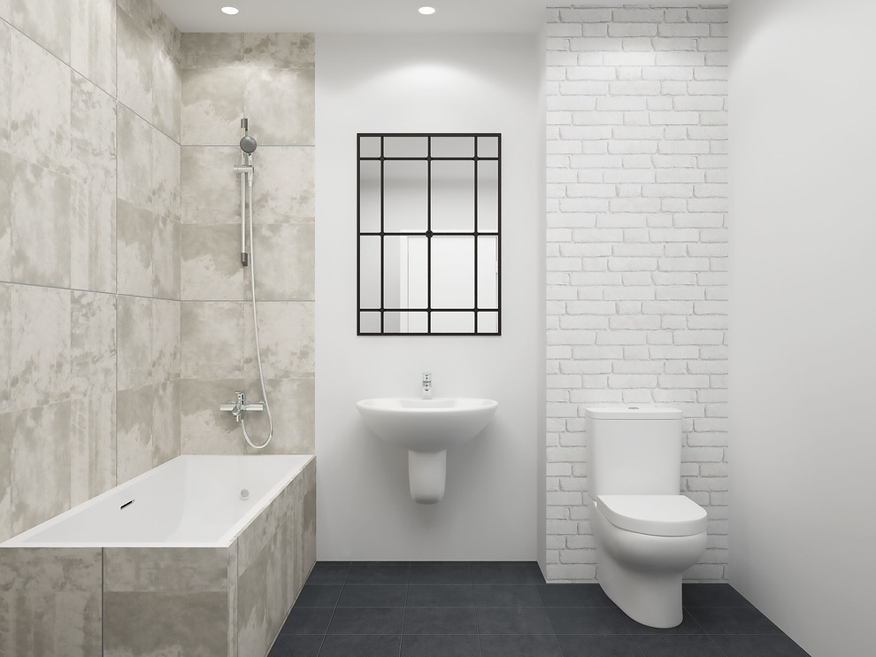 Лофт Tekki, ванная