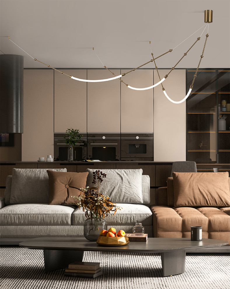 Подвесной светильник Indigo 14010/3P BRASS