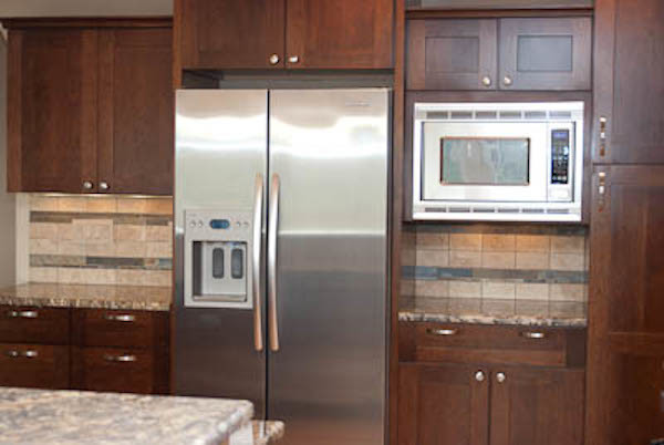 Inspiration for a transitional kitchen remodel in Denver