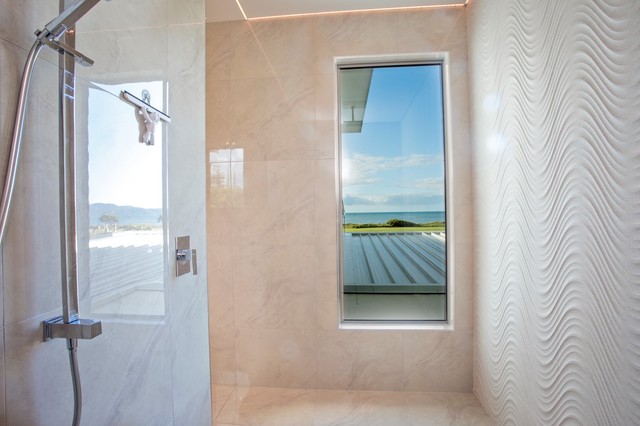 Taipa Residence maritimt-badevaerelse