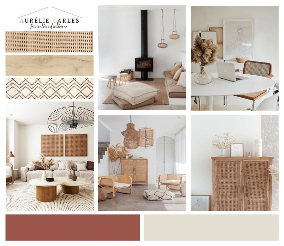 MoodBoard d'un séjour Toulousain - Family Room - Toulouse - by Aurélie ...