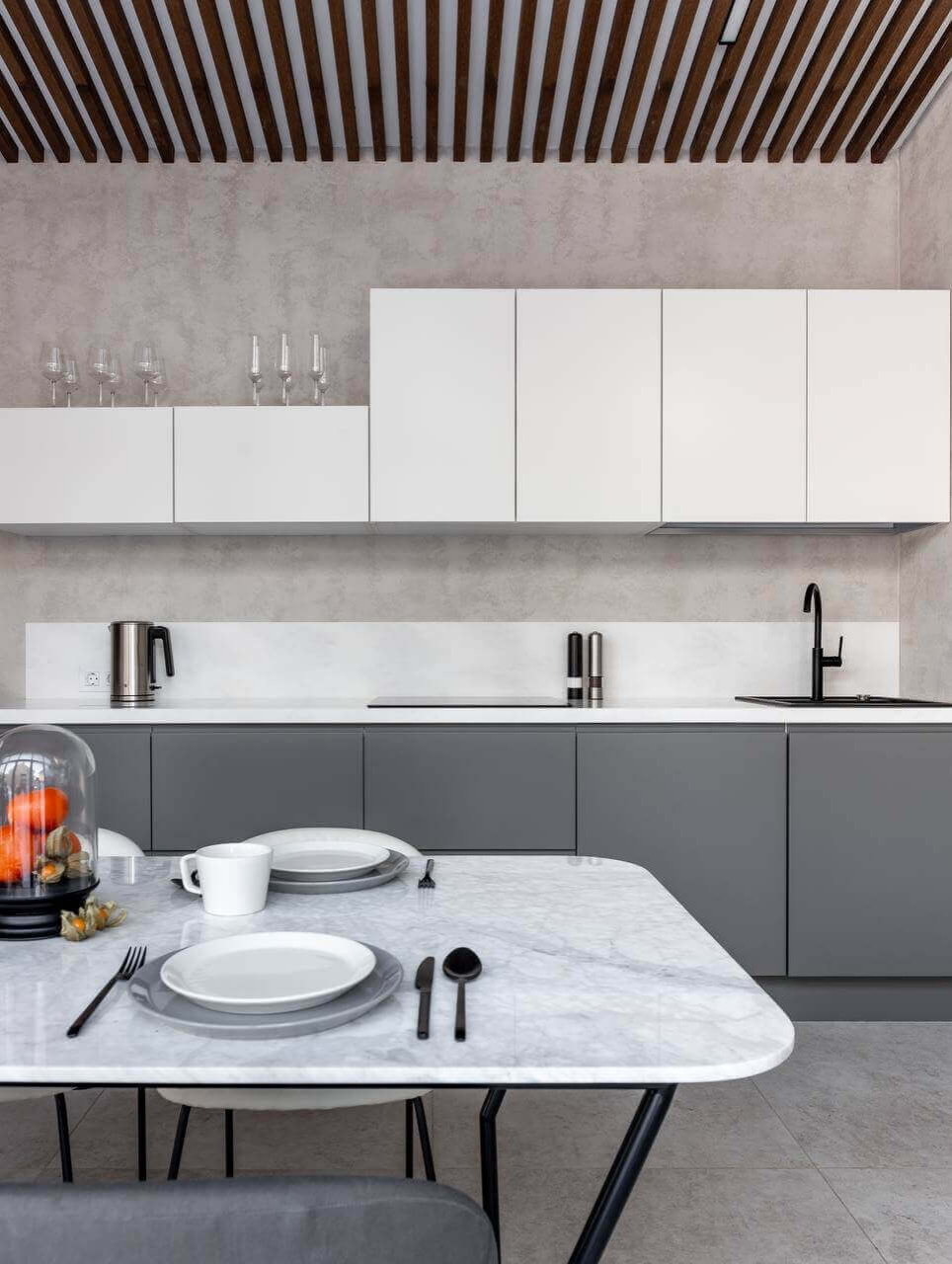 Декоративная штукатурка матовая замша или потертый набук Italica Gradient