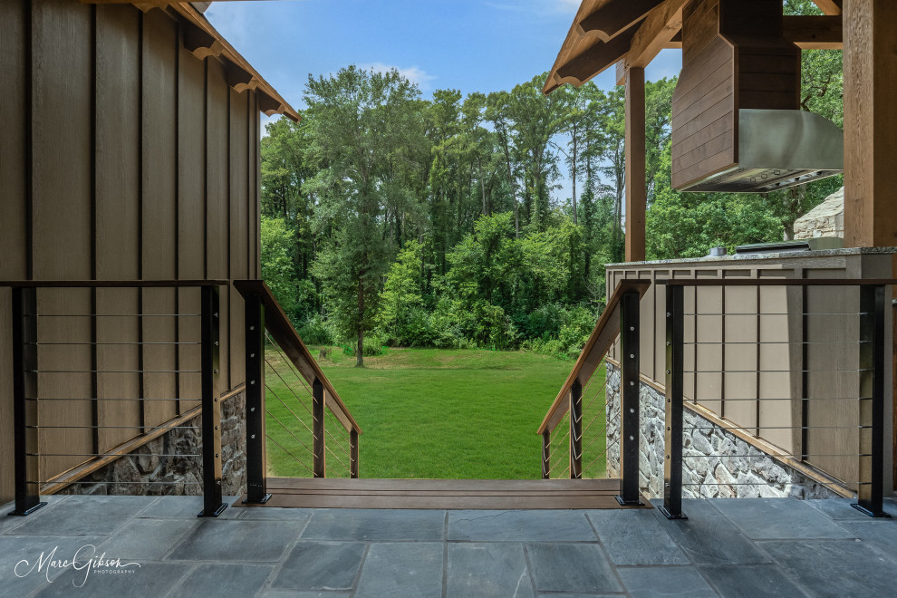 Timber Frame Outdoor Kitchen