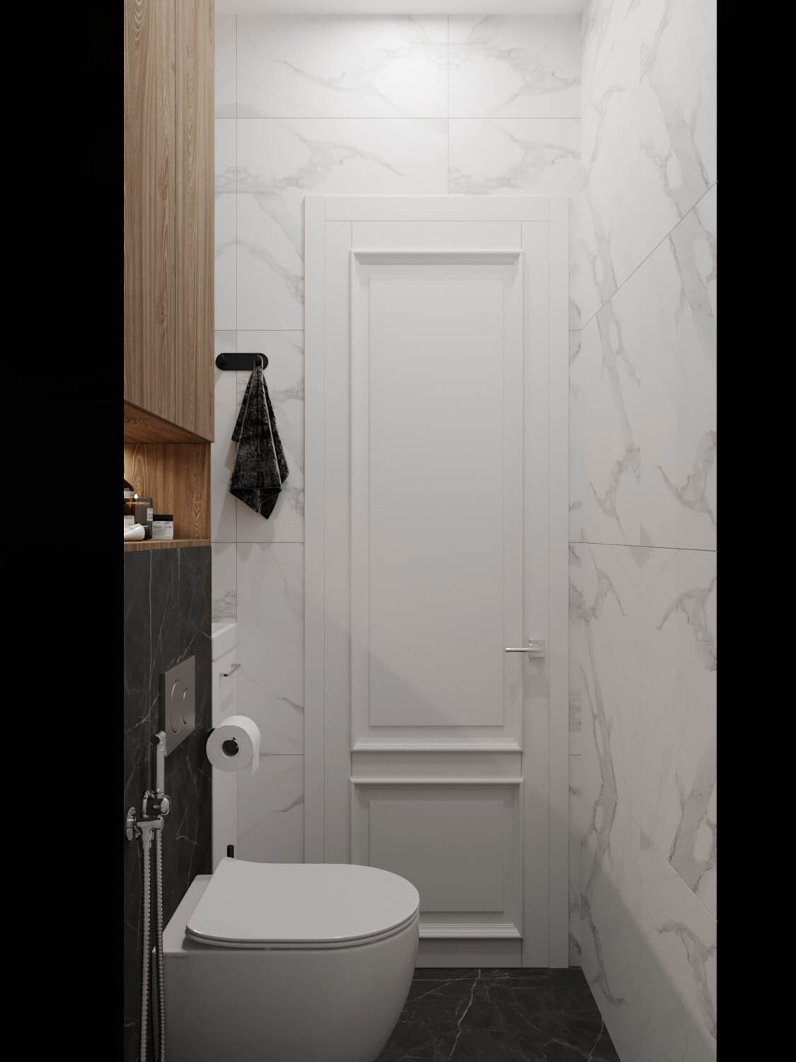 Дизайн гостевого санузла