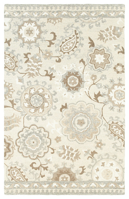 Craft 93005 Ivory/Gray 3'6