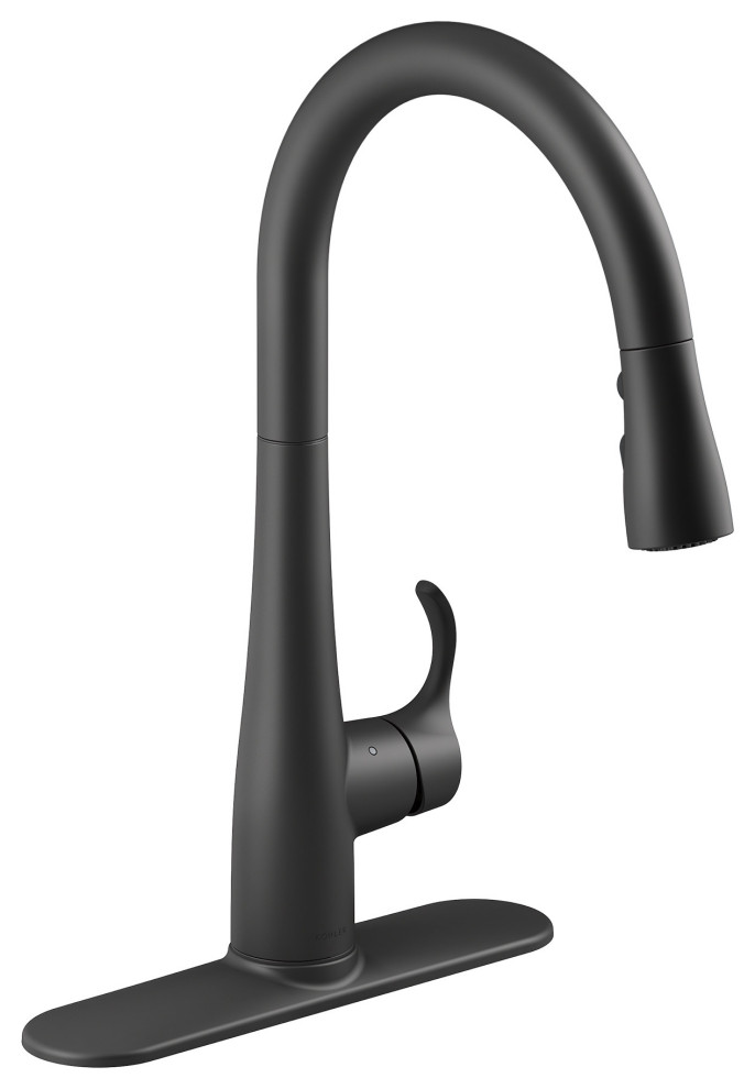 Kohler K22036 Simplice Touchless Kitchen Faucet Transitional Kitchen Faucets by