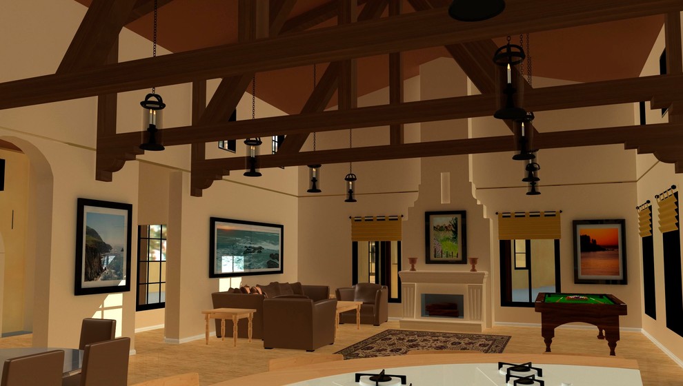 Cambria Tuscan Villa Rendering