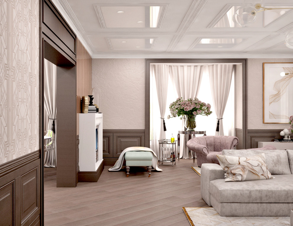 Дизайн проект в частном доме в Нагаево