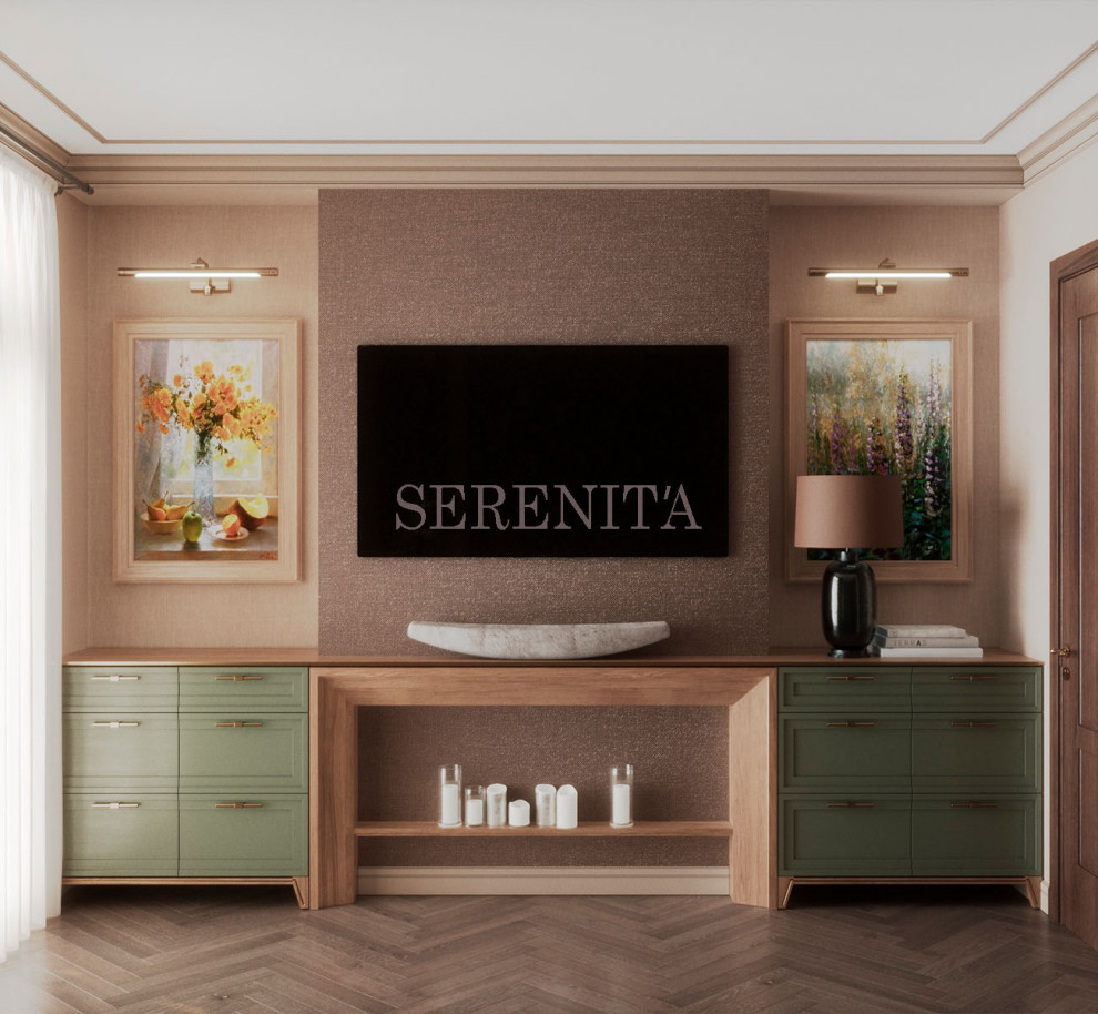 Эко стиль в квартире ЖК Арбат