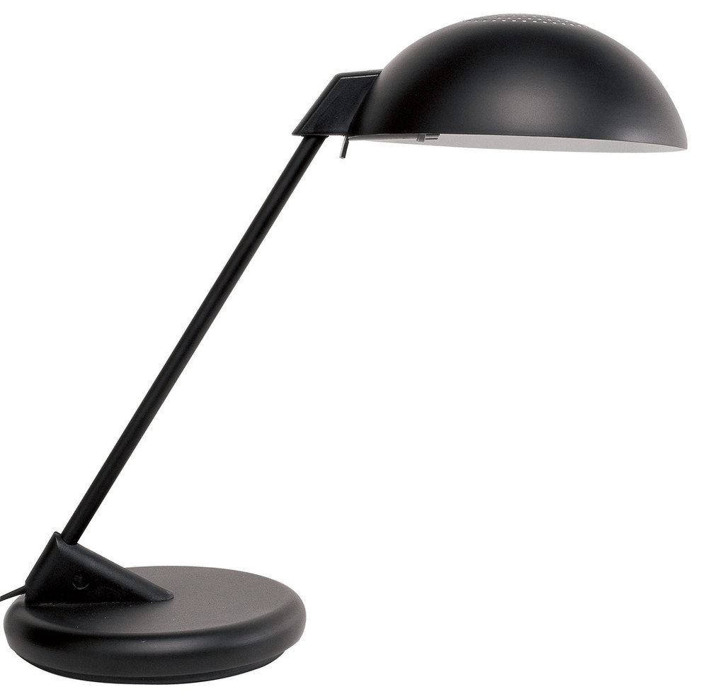 1-Light Table/Desk Lamp, Matte Black