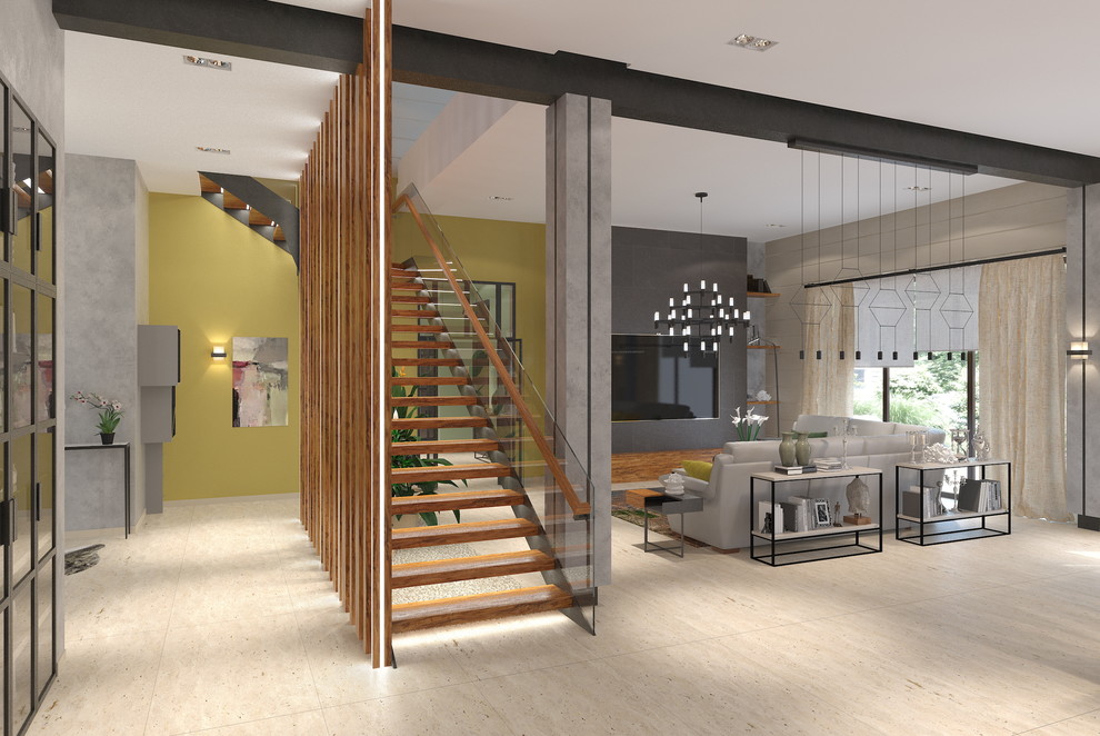 Дом из клееного бруса 500 кв