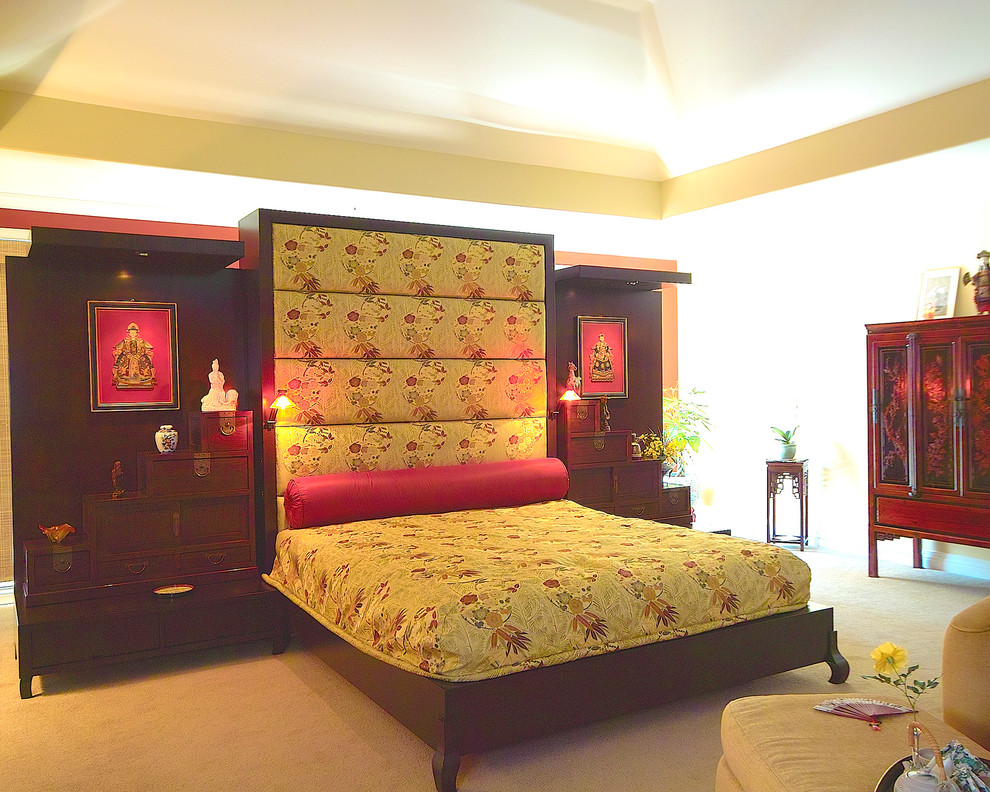 This is an example of an asian bedroom in Other.