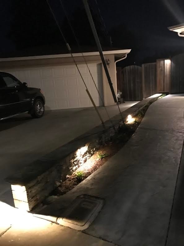 Front Yard Landscaping- Outdoor Lighting