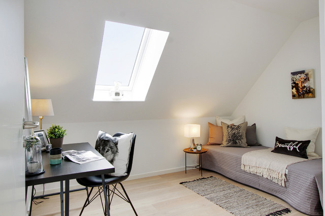 Villa &AElig;blehaven scandinavian-bedroom
