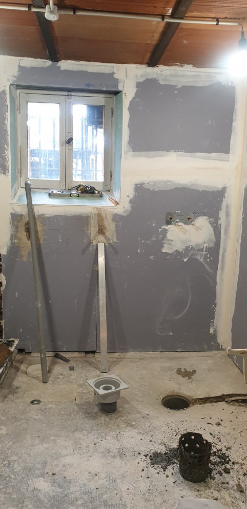 Conception et installation d'une douche