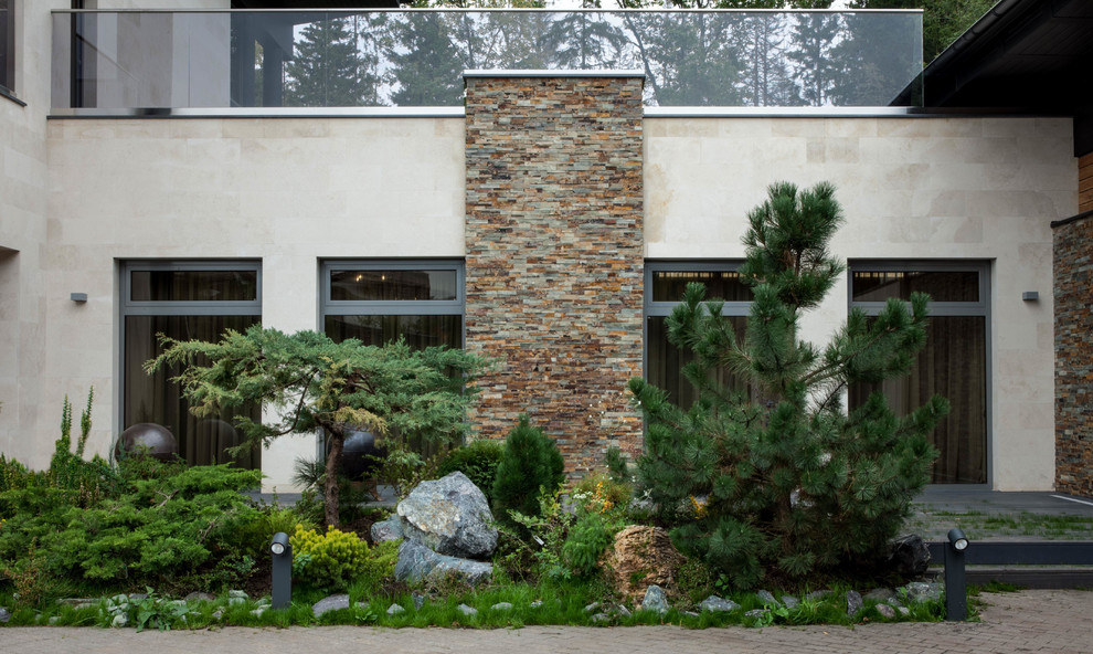 Современный загородный дом "Wing house"