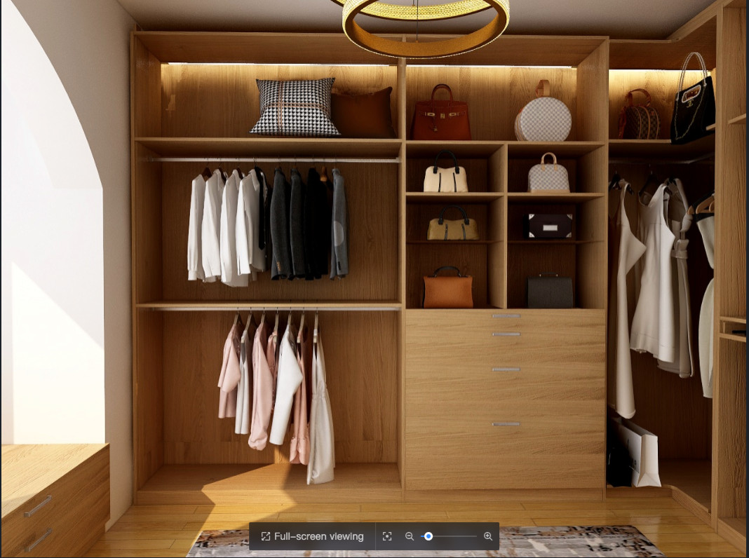 Custom Walk-in Closet
