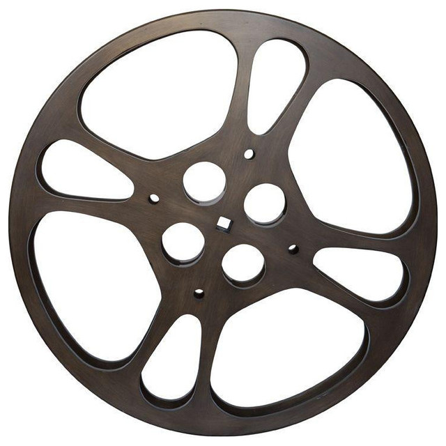 Large Decorative Film Reel - $456 Est. Retail - $365 on Chairish.com