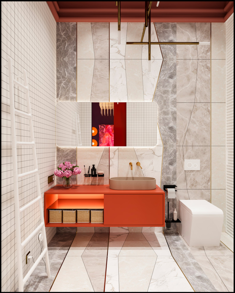 Дизайн не для всех в 3-хкомнатной сталинке 120 м2 на Малой Ордынке