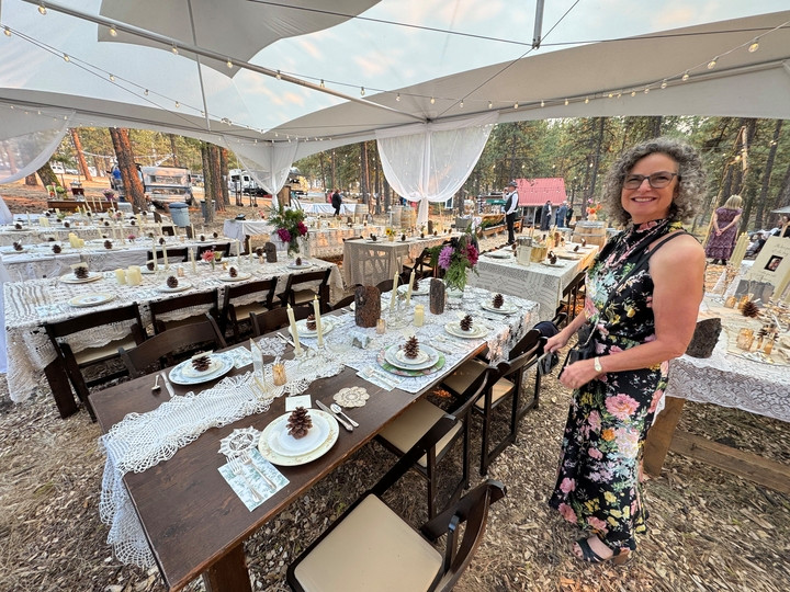 Wedding Design in the Forests of Chelan, WA