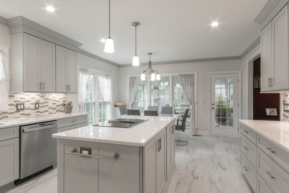 Kitchen - transitional kitchen idea