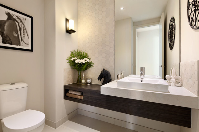 Montclair 52 contemporary-powder-room