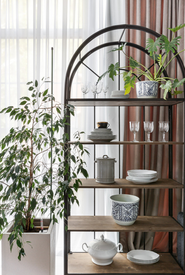 Интерьер дуплекса в поселке Бристоль Московская область. Правое крыло