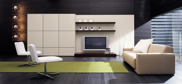 Modern Italian Living Room Cabinets - Modern - Living Room - San ...  Modern Italian Living Room Cabinets modern-living-room