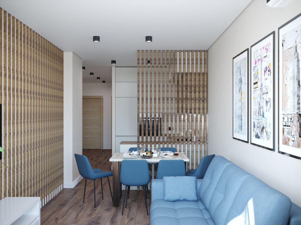 Дизайн-проект трехкомнатной квартиры.