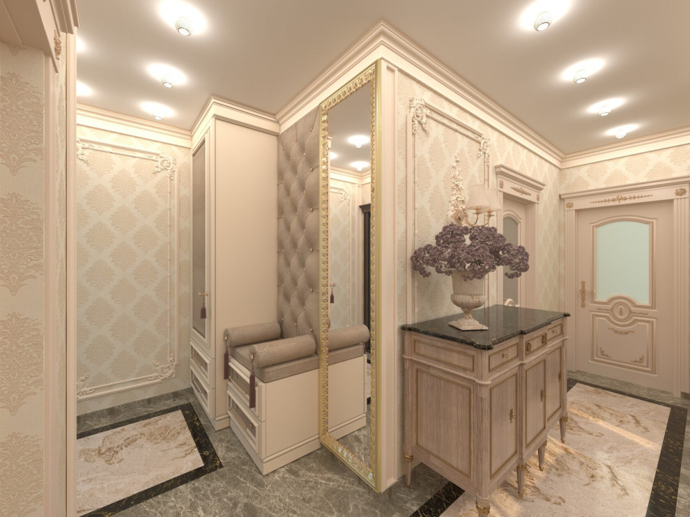 Проект интерьера квартиры 75 м2 в г.Москва