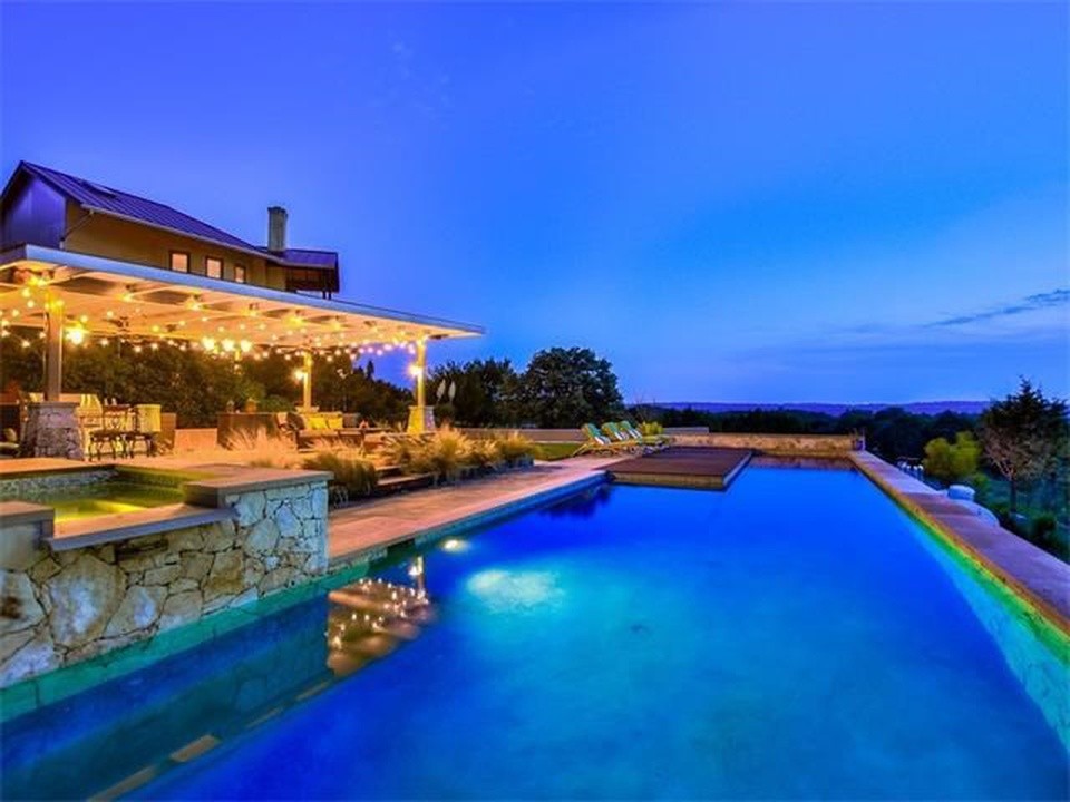 Inspiration for an eclectic pool remodel in Austin