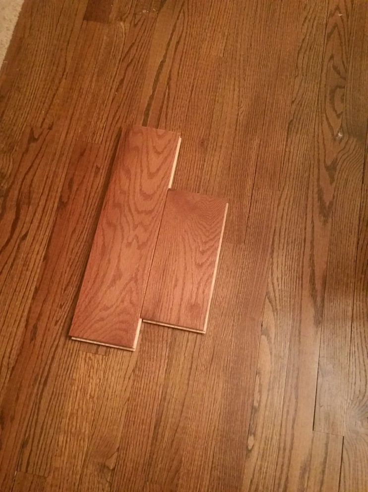 Okay to have different Hardwood in different rooms on same floor?