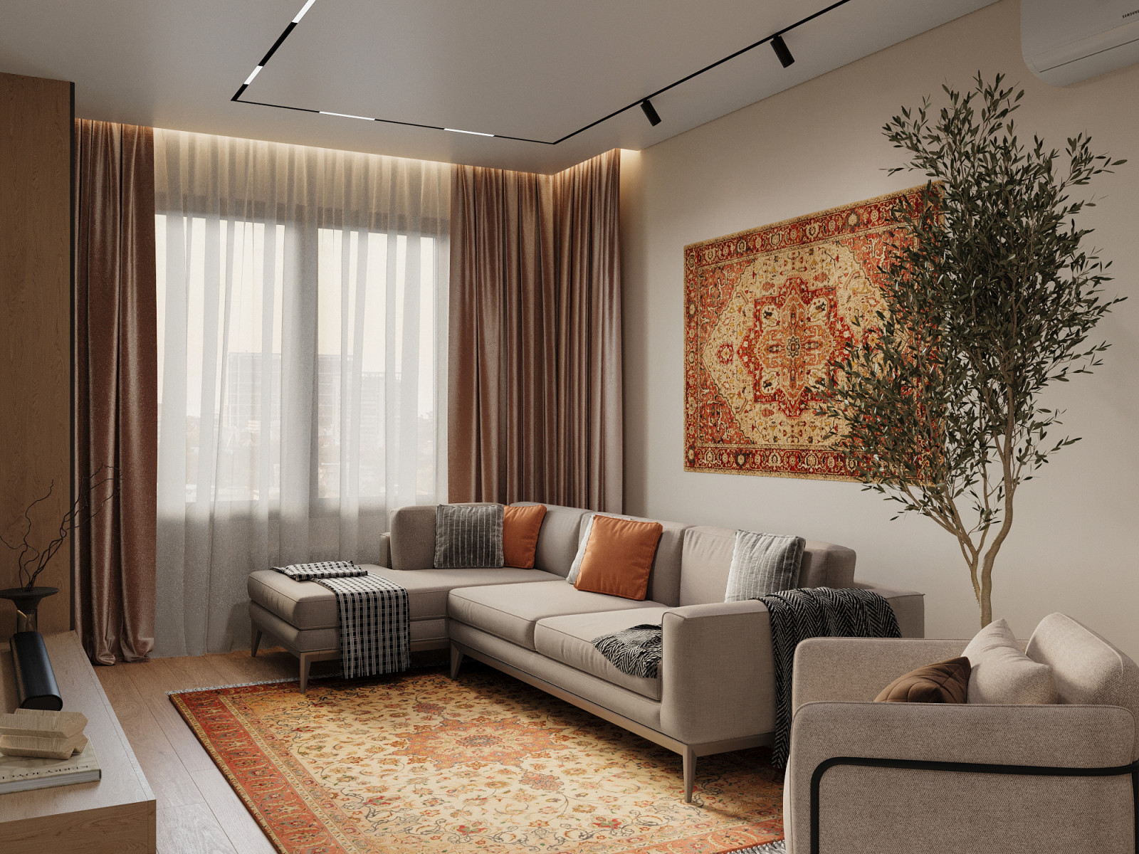 Современный уют для молодой семьи