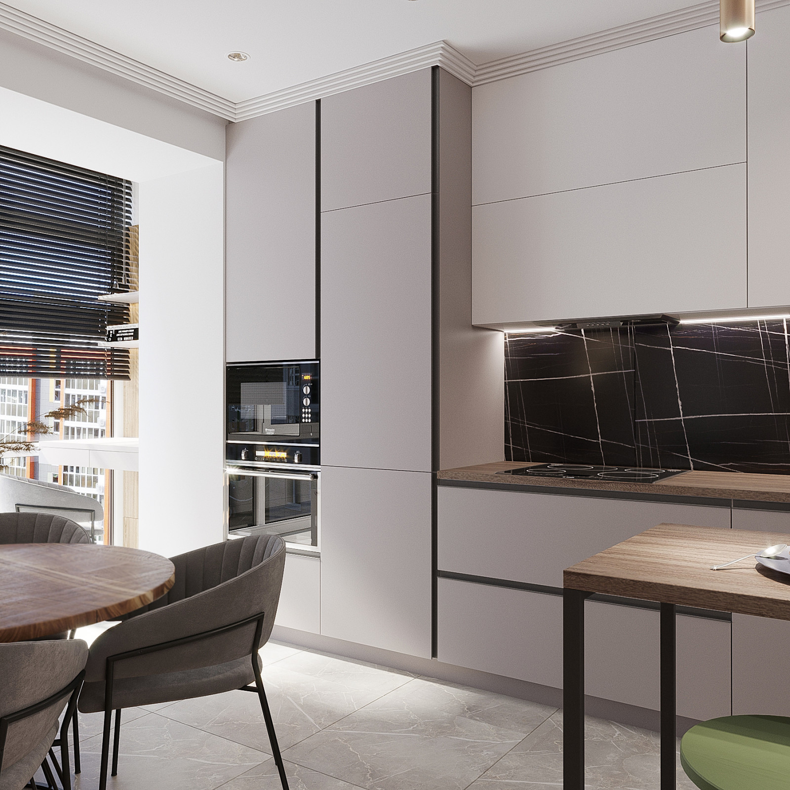 ЖК Весна, однокомнатная для интернациональной пары Хорхе и Карины