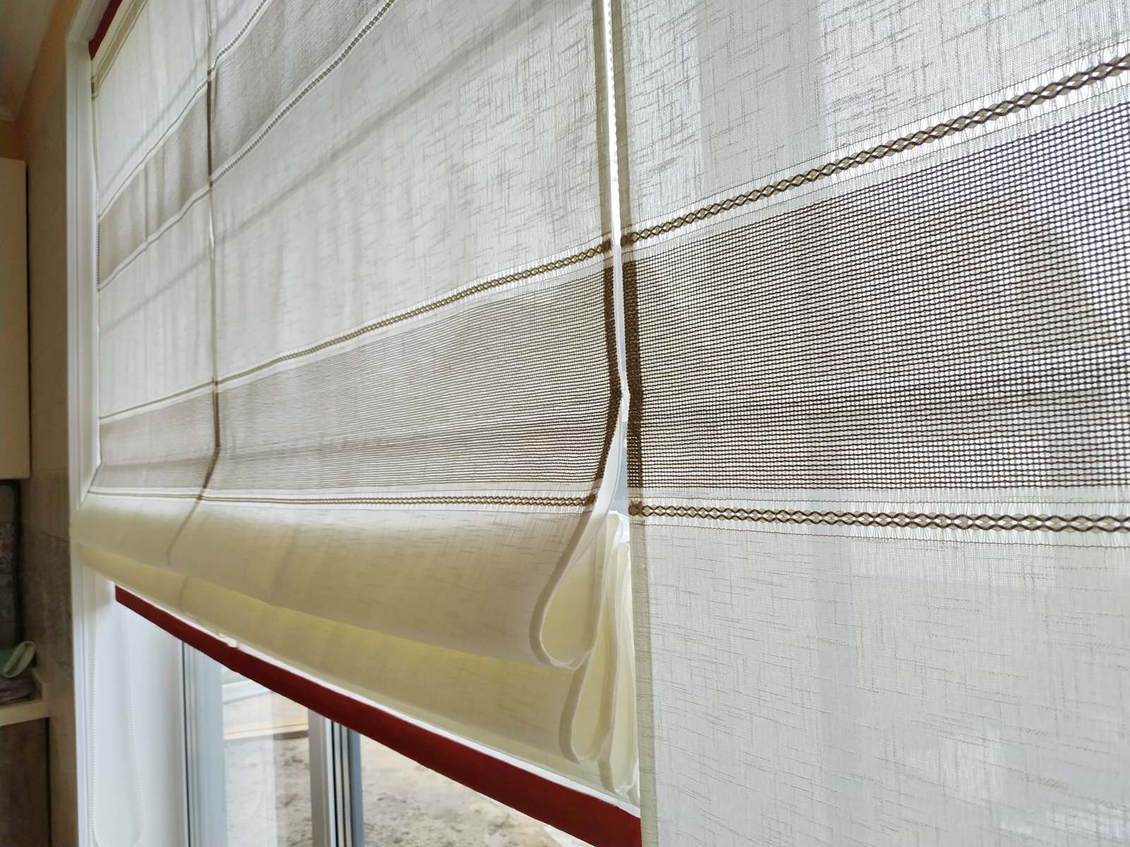 Римские шторы в разных проектах