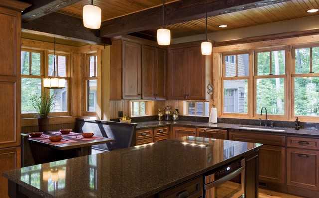 Rustic Cabin - Rustic - Kitchen - Minneapolis - by nancekivell home ...