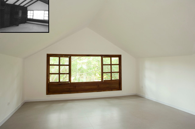 70'S HOUSE REMODEL eclettico-camera-da-letto