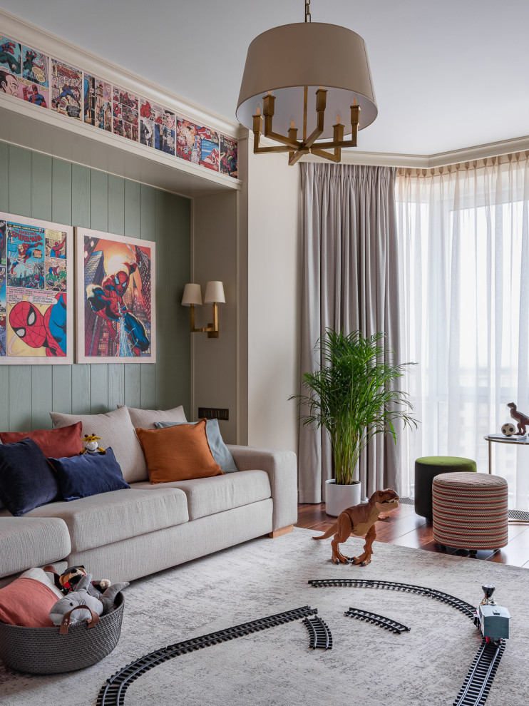 Квартира 240 м² с атмосферой загородного дома