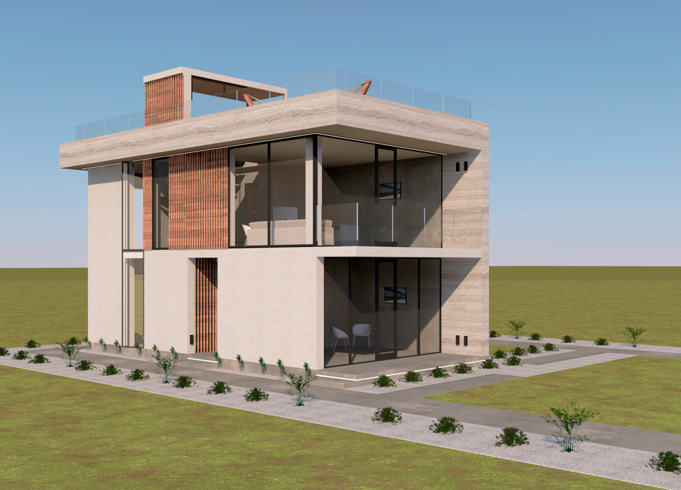 Дом в стиле хай-тек