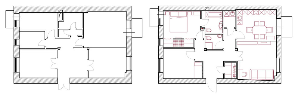 ПЛАНИРОВКИ. ДО И ПОСЛЕ