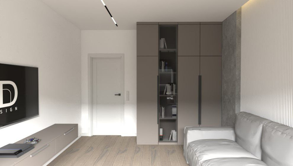 Дизайн интерьера квартиры в ЖК Клевер Парк, Екатеринбург