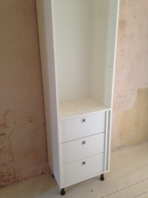 Custom made shaker style kitchen landstil-koekken